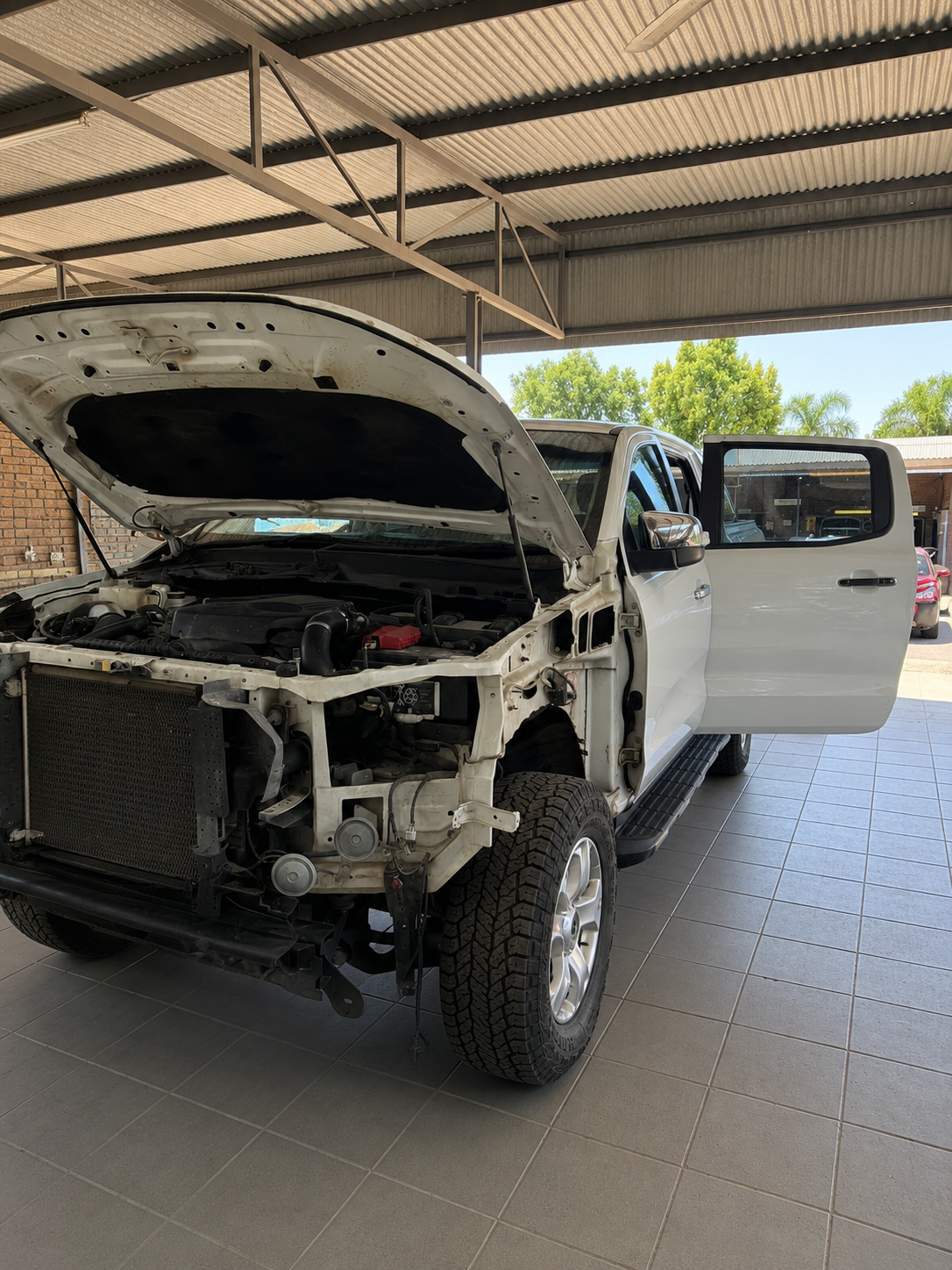 striped hilux